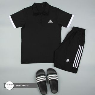 Bộ thể thao Adidas có cổ thun lạnh có giãn 4 chiều