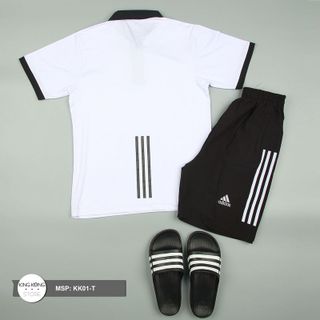 Bộ thể thao Adidas có cổ thun lạnh có giãn 4 chiều
