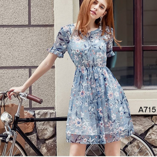 váy voan lụa