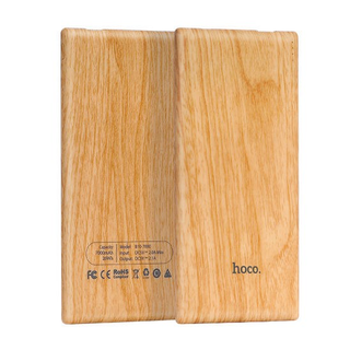 Sạc dự phòng Hoco B10 7000mAh vỏ vân gỗ siêu mỏng