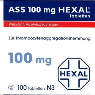 ASS HEXAL Protect 100 mg magensaftres Tabletten 100 St