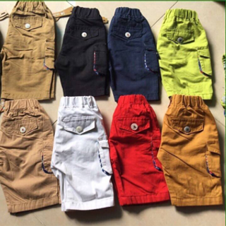quần kaki túi hộp cho bé