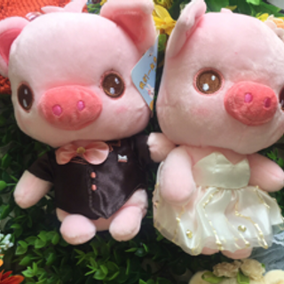 gấu bông cô dâu chú rể