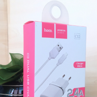 Combo cóc cáp Hoco C12 Iphone5 6
