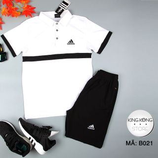 Bộ thể thao nam ADIDAS thun lạnh 4D có cổ