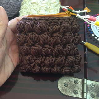 túi ví len handmade