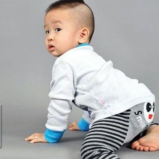 Quần len mông thú đáng yêu cho bé