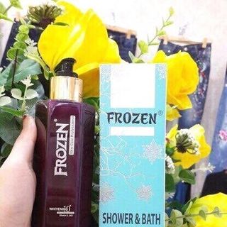 sữa tắm trắng da frozen