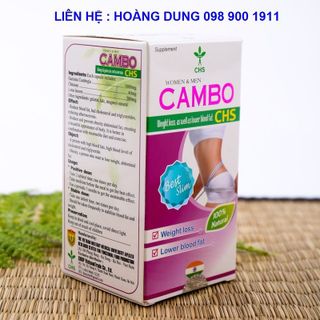 CAMBO - Giảm cân - Giảm mỡ máu