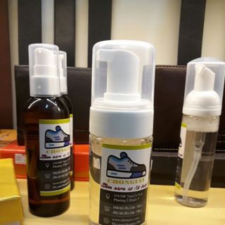 Nước vệ sinh giày dạng bọt tiện lợi 100ml nhãn hiệu Chọn Giày