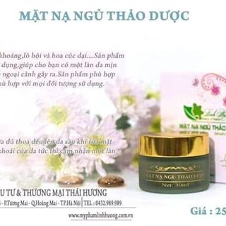 mặt nạ ngủ thảo dược giá sỉ