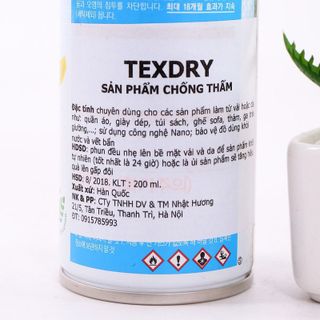 Dung dịch Chống thấm Nano Bluegold Texdry Hàn Quốc