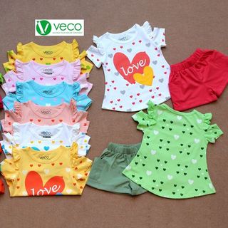 BỘ SỌT TRÁI TIM LOVE - HỞ VAI