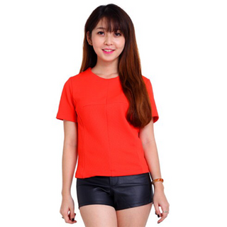 CROPTOP THUN XỐP