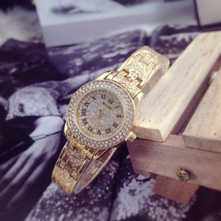 Đồng hồ Rolex nữ 2 viền xoàn