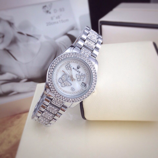 đồng hồ Rolex bướm xinh viền xoàn