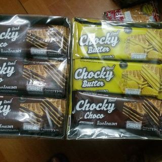 bánh xốp chocky