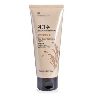 Sữa Rửa Mặt Làm Sáng Da Có Hạt THEFACESHOP RICE WATER BRIGHT RICE BRAN CLEANSING FOAM