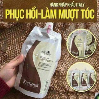 Dầu hấp tóc collagen Karseell 500ml đủ tem