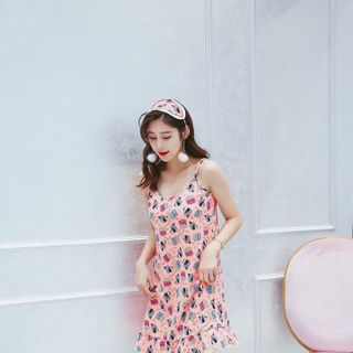Váy 2 dây mặc nhà