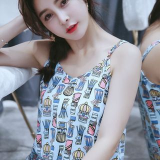 Váy 2 dây mặc nhà