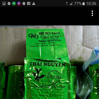 bột trà xanh