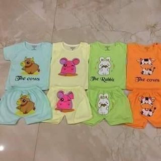 Bộ cộc tay Cotton trẻ em hàng Việt Nam giá sỉ