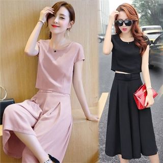 quảng châu bộ đồ thời trang quần giả váy