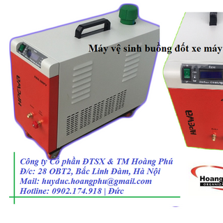 Máy vê sinh buồng đốt xe máy Đức giá sỉ