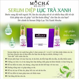 Serum diệp lục trà xanh- Mocha