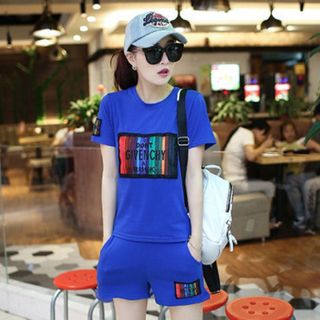 Bộ short Thể Thao Color Cam