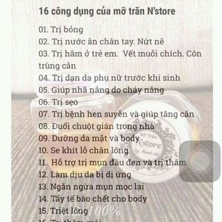 mỡ trăn by thanh nhi NSTORE