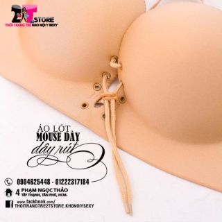 ÁO LÓT MOUSE DÀY DÂY RÚT - DÂY CHÉO LƯNG GỢI CẢM