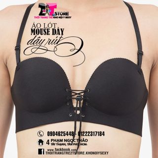 ÁO LÓT MOUSE DÀY DÂY RÚT - DÂY CHÉO LƯNG GỢI CẢM