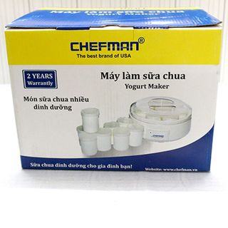 Máy làm sữa chua 8 cốc thủy tinh Chefman