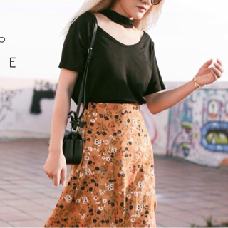Chocker tee tay ngắn