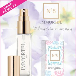 Nươc hoa IMMORTEL No 8 chai xịt nạp được 8 ml