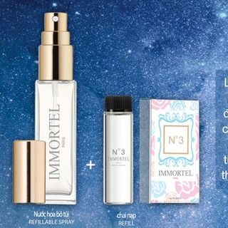 Nước hoa IMMORTEL No 3 8 ml12 ml