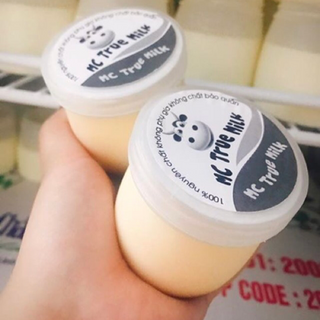 sữa chua nếp cẩm caramen 100 Mộc châu true milk