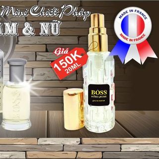 NƯỚC HOA CHIẾT PHÁP 20ML CHAI 4D LƯU HUONG 8H HƠN