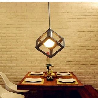 Đèn thả trang trí  hình lập phương