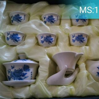 bộ tách trà gốm 12 món