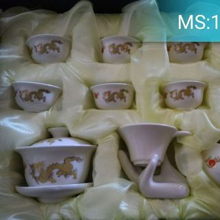 bộ tách trà gốm 12 món