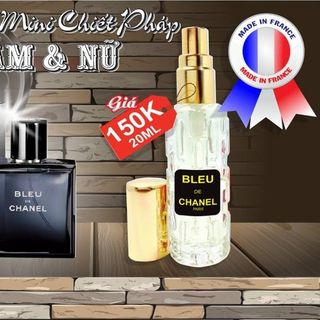 NƯỚC HOA CHIẾT PHÁP 20ML CHAI 4D LƯU HUONG 8H HƠN