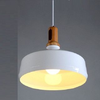 ĐÈN THẢ TRANG TRÍ NHÔM B ĐUÔI GỖ