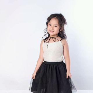 Y6 váy đen xòe áo dây giá sỉ