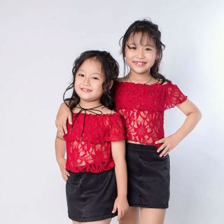 Y5 Set áo ren váy