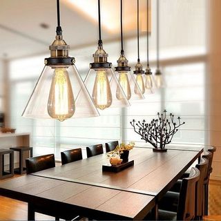 Đèn thả trang trí thủy tinh C