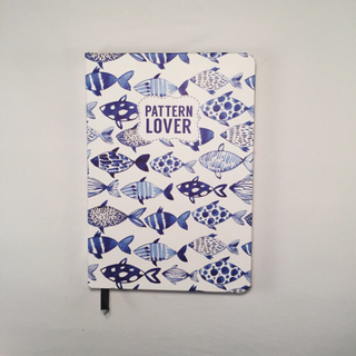 Sổ tay Pattern Lover - cá xanh