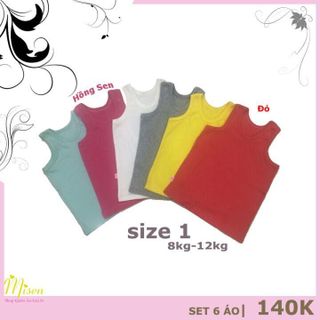 SÉT 6 ÁO BA LỖ TRẺ EM